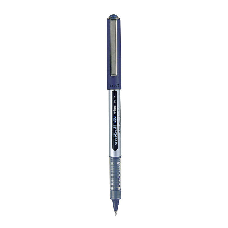 UNI-BALL EYE UB-150 BLUE [Pack of 3] MICRO 0.5mm TIP ROLLERBALL PEN