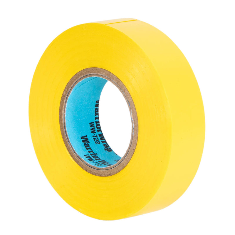 NSi Industries WarriorWrap Select 3/4 in. x 60 ft. 7 mil Vinyl Electrical Tape, Yellow (WW-722-YL)