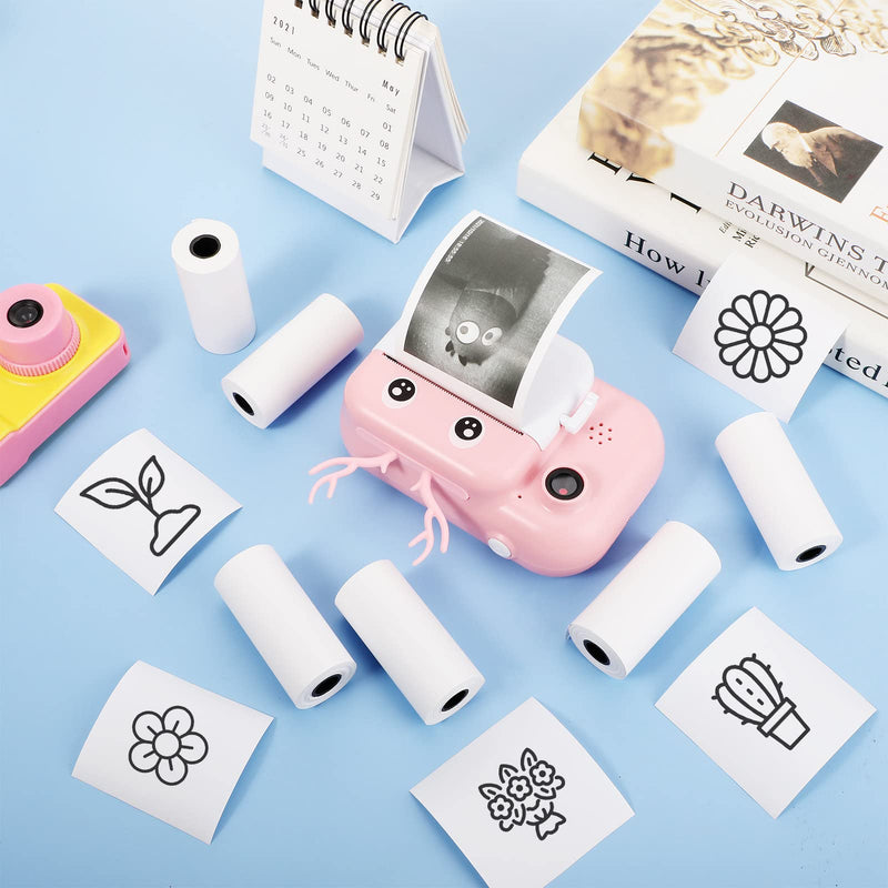 20 Rolls Instant Camera Print Paper Refill Camera Thermal Printer Photo Paper Roll Instant Print Thermal Paper Fit for Kids Instant Camera Favors Supplies, 57 x 30 mm
