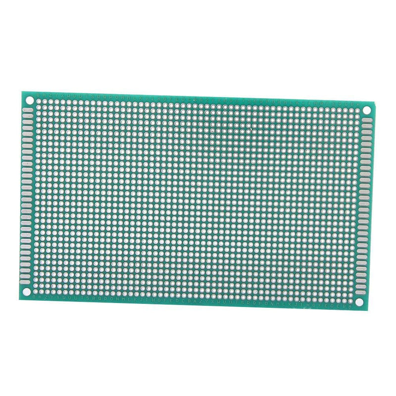 YWBL-WH 10pcs perforated breadboard breadboard 9 × 15 cm circuit board double-sided universal circuit board kit PCB breadboard 9 × 15 cm