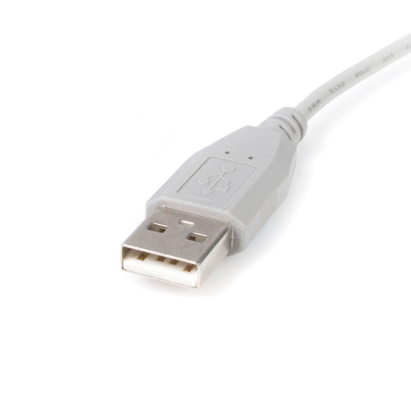 StarTech.com 3 ft. (0.9 m) USB to Mini USB Cable - USB 2.0 A to Mini B - Grey - Mini USB Cable (USB2HABM3) 3 ft / 1m Straight
