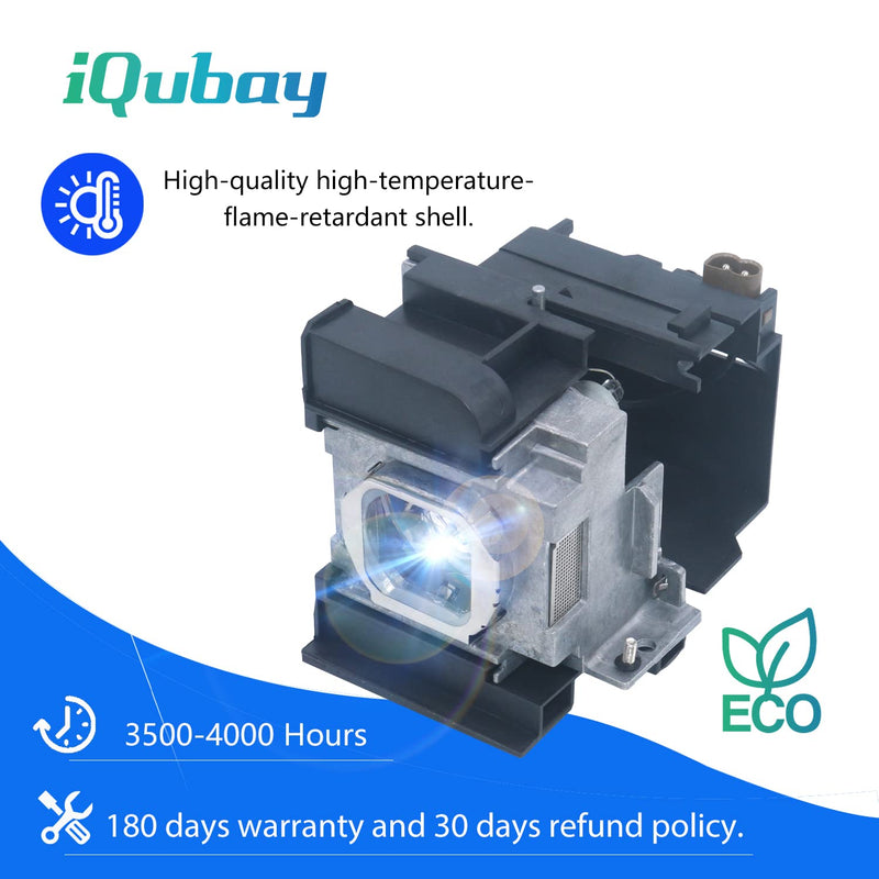 iQubay ET-LAA410 Premium Quality Replacement Projector Lamp Bulb for Panasonic PT-AE8000 PT-AE8000U PT-AT6000 PT-AT6000E PTAT6000 PTAT6000E PT-AE8000U PTAE8000 PTAE8000U with Housing