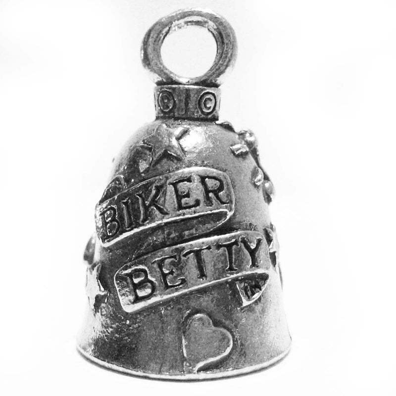 Guardian Biker Betty V Twin Motorcycle Biker Luck Gremlin Riding Bell or Key Ring