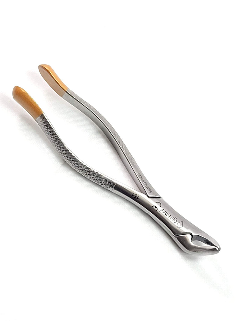 German Dental Extracting Forceps #151-Lower Bicuspid, Lower Incisor, Lower Root, Universal Extraction Forceps Dental Instruments -Cynamed