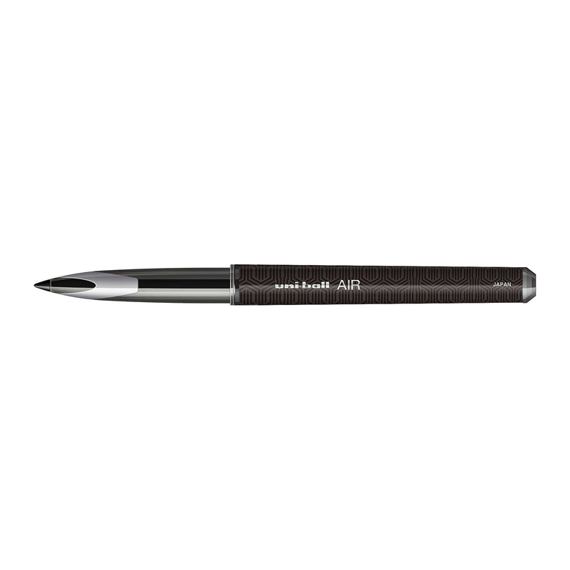 uni-ball AIR Rollerball Pens, Fine Point (0.7mm), Black, 12 Count (1927631) Medium Point