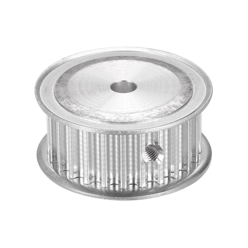 MECCANIXITY 5M 25Teeth Timing Pulley Synchronous Wheel Timing Belt Drive Without Step 5mm Pitch 5mm Bore for Belt, 3D Printer, CNC