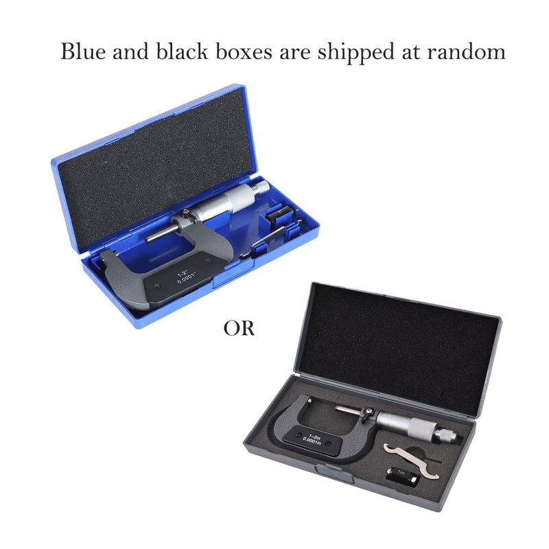 1-2" Precision Outside Micrometer 0.0001" Carbide Tipped for Precision Measurement Work