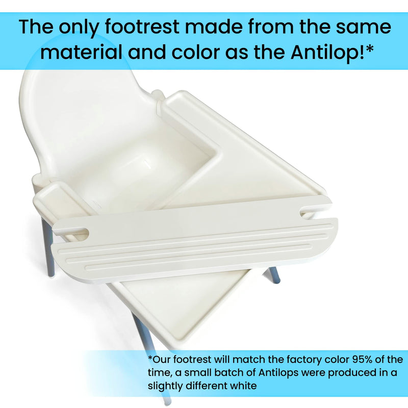 Matching Footrest for The IKEA Antilop High Chair, Adjustable and Reversible -The Footie