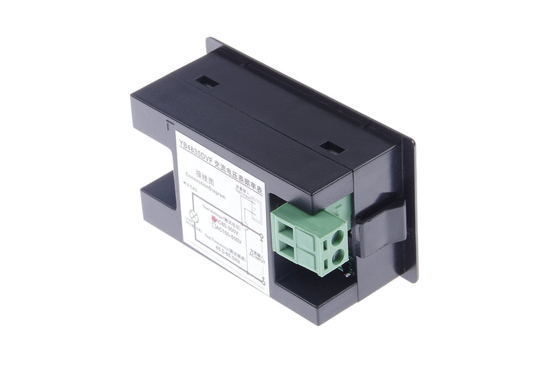LM YN Digital AC Voltmeter AC80-300V Frequency Counter 45.0-65.0HZ LCD Display Voltage Frequency 2 in 1 Meter Tester