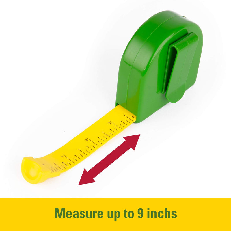 TOMY John Deere Deluxe Talking Toolbelt Preschool Toy Frustration Free Packaging
