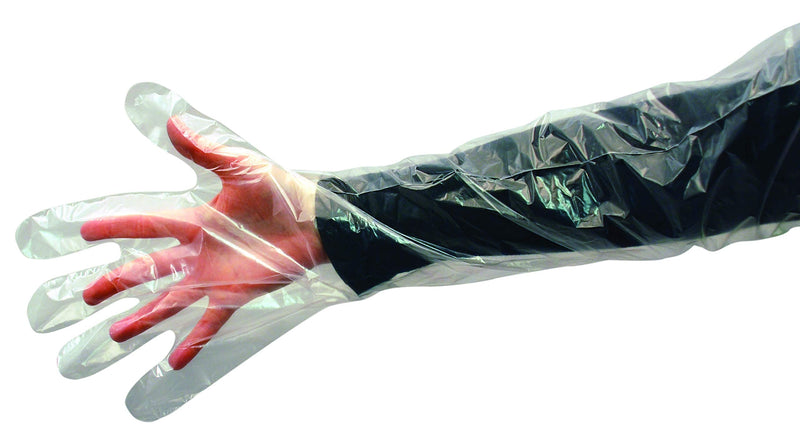 neogen corporation 3110 10 Pack, 1.25 Mil, Clear, Shoulder Length OB Gloves
