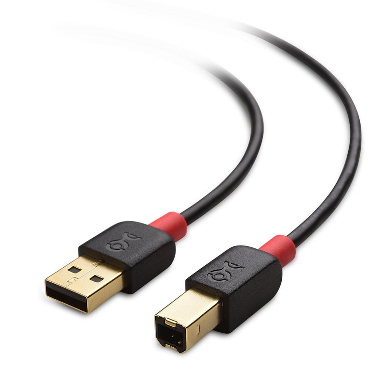Cable Matters 3-Pack USB 2.0 A to B USB Printer Cable - 6 ft 6 Feet