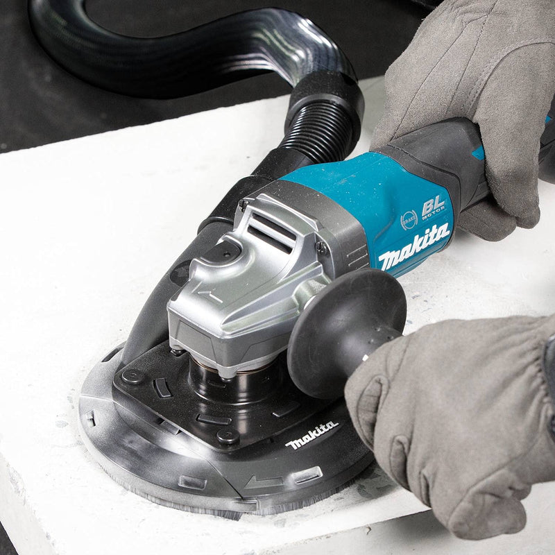 Makita 191F81-2 4-1/2" - 5" Tool-less Dust Extraction Surface Grinding Shroud