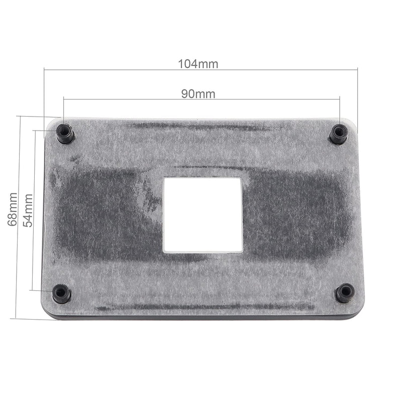 GENNEL Metal AMD AM4 CPU Heatsink Bracket Backplate, Radiator Base Holder Mounting Backplane