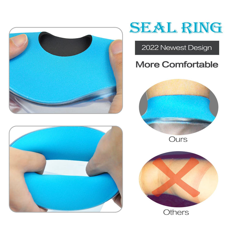 Knee Cast Cover for Shower Waterproof Bandage Cast Protector for Knee Replacement Surgery, Wound, Burns Watertight Protection Reusable Fit knee 11.8" to 20.8"