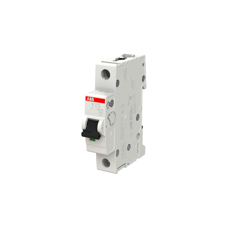 ABB S200 circuit breaker type C, 1-pole 16A System Pro M Compact DIN rail mounting Electronic