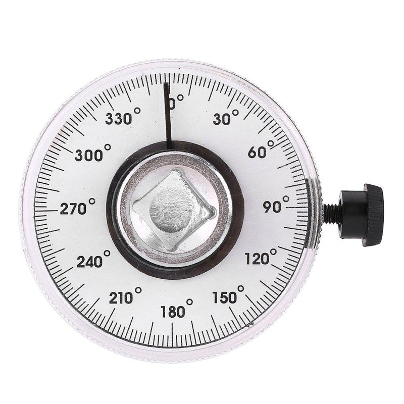 1/2" Drive Torque Angular Gauge with Wrench - 360° Adjustable Torque Angle Gauge Car Auto Meter Tool