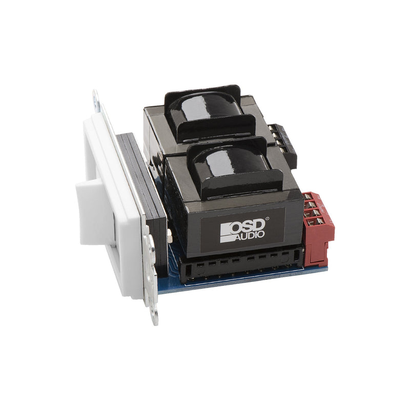 OSD 100W Sleek, Modern, Minimalist Design in Wall Volume Control, Slider White Impedance Matching SLS100