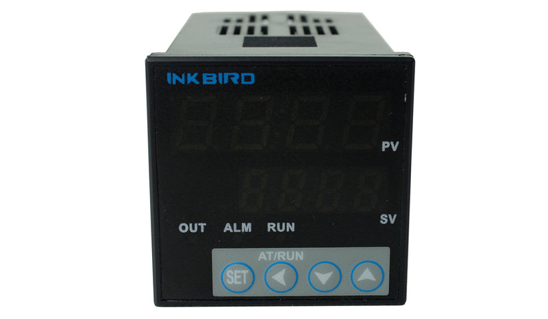 Inkbird ITC-106VH PID Temperature Thermostat Controllers F and C 100 to 240ACV K Sensor 40DA SSR Solid State Relay for Sous Vide Home Brewing ITC-106VH + K + 40A SSR