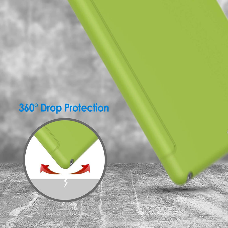 JETech Case for iPad (9.7-Inch, 2018/2017 Model, 6th/5th Generation), Smart Cover Auto Wake/Sleep, Green