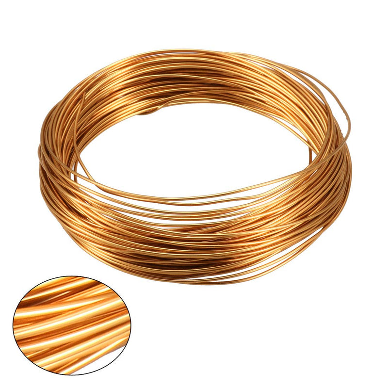 uxcell 1.0mm Dia Magnet Wire Enameled Copper Wire Winding Coil 65.6ft Length Widely Used for Transformers Inductors