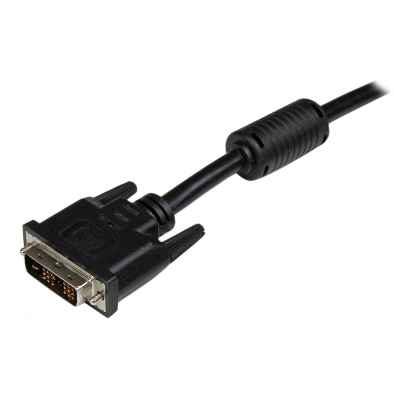 StarTech.com DVI Cable - 10 ft - Single Link - Male to Male Cable - 1920x1200 - DVI-D Cable - Computer Monitor Cable - DVI Cord - DVI to DVI Cable (DVIDSMM10) 10 ft / 3m