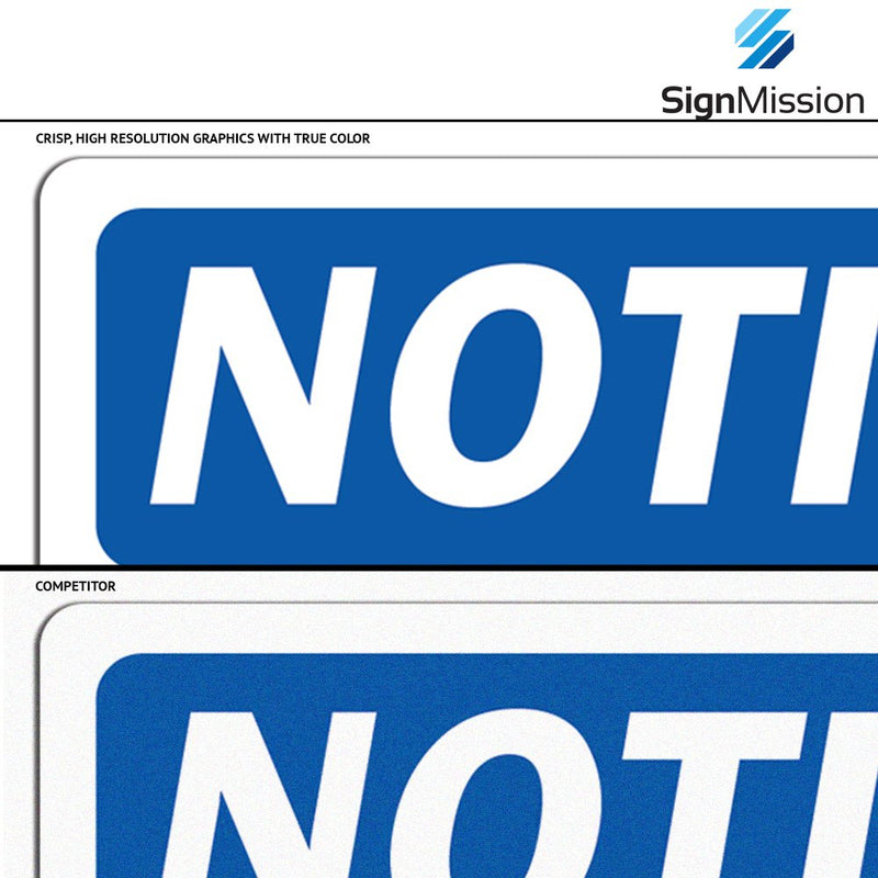 OSHA Notice Sign - Emergency Eyewash Station | Rigid Plastic Sign | Protect Your Business, Construction Site, Warehouse & Shop Area |  Made in The USA