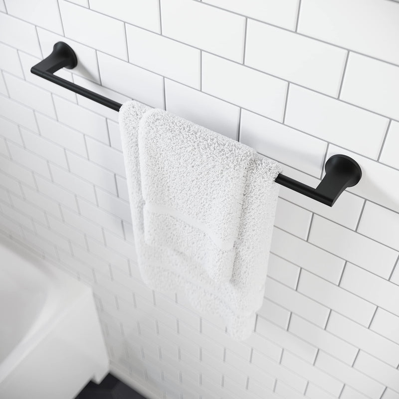 Pfister BTB-PFM2B LAV TWL BAR 24IN PF BK, Matte Black
