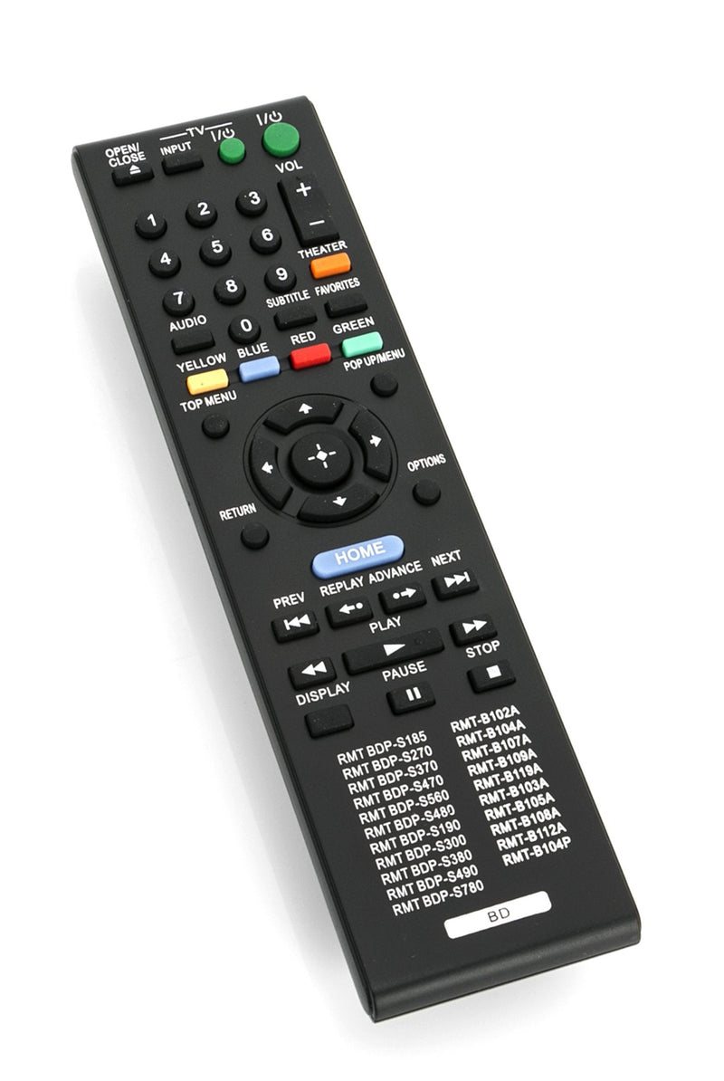 RMT-B102A RMT-B104A RMT-B107A RMT-B109A RMT-B104P RMT-B119A RMT-B103A RMT-B105A RMT-B108A RMT-B112A Replace Remote fit for Sony Blu-Ray DVD Player BDP-S185 BDP-S270 BDP-S370 BDP-S470 BDP-S560 BDP-S480