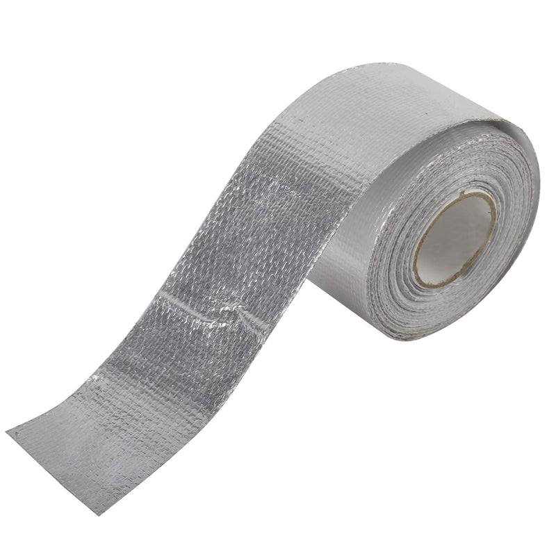 AuInn Self-Adhesive Heat Reflective Heat Resistant High Temperature Tape Aluminum Foil Heat Shielding Foil Tape (1.5 Inch × 14.76FT) 1.5 Inch × 14.76FT