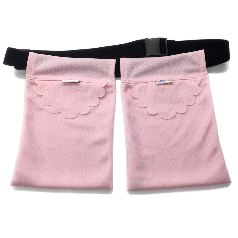 yesito mastectomy drainage pouch and Shower pouch for Post Mastectomy Support (pink)