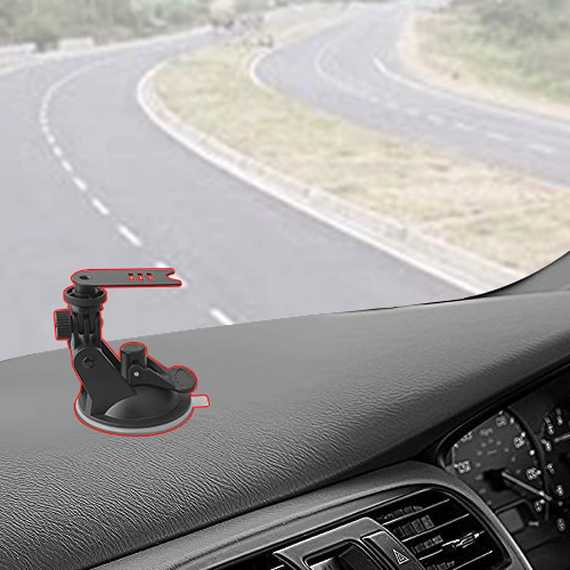 YeeBeny Suction Radar Detector Mount, Windshield & Dashboard Radar Holder Compatible with Escort Passport 9500i 7500 X50 X70 X80 Solo SC S2 S3 s75 Beltronics RX65 GX65 Red (Not for Escort IX & MAX)