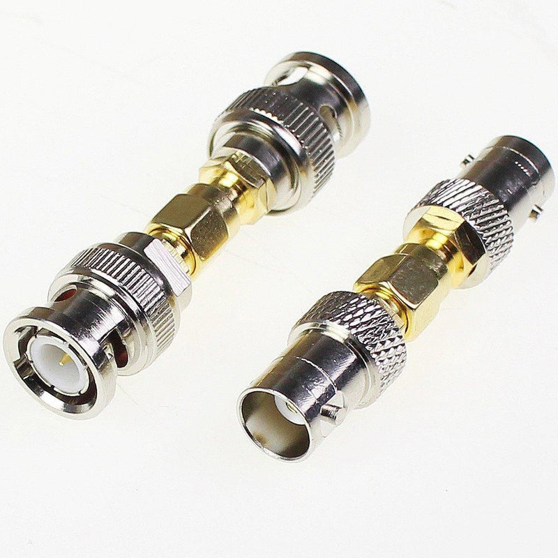 SMA to BNC Kits Adapter Male Female 2 Set 8pcs RF Coax Coaxial Connector