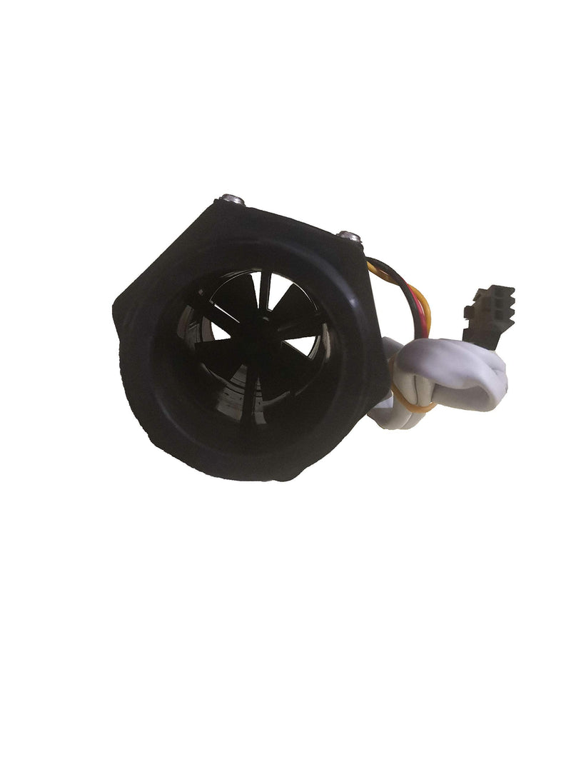 GREDIA G1-1/2" 1.5" Water Flow Sensor Food-Grade Switch Hall Effect Flowmeter Fluid Meter Counter 5-150L/min G1-1/2" male thread