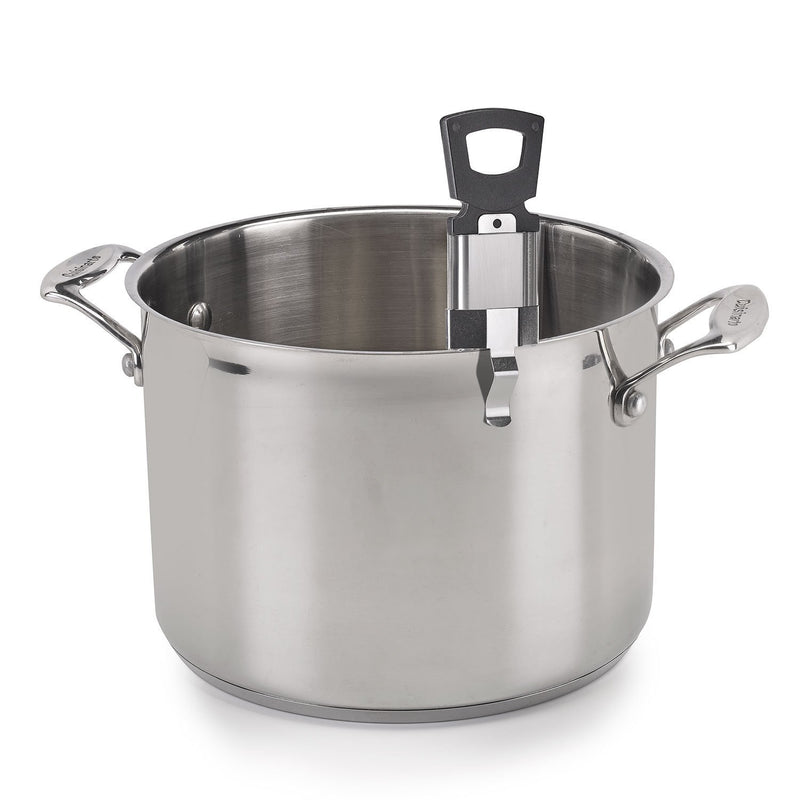 Polder Candy/Jelly/Deep Fry Thermometer Stainless Steel with Pot Clip Silver