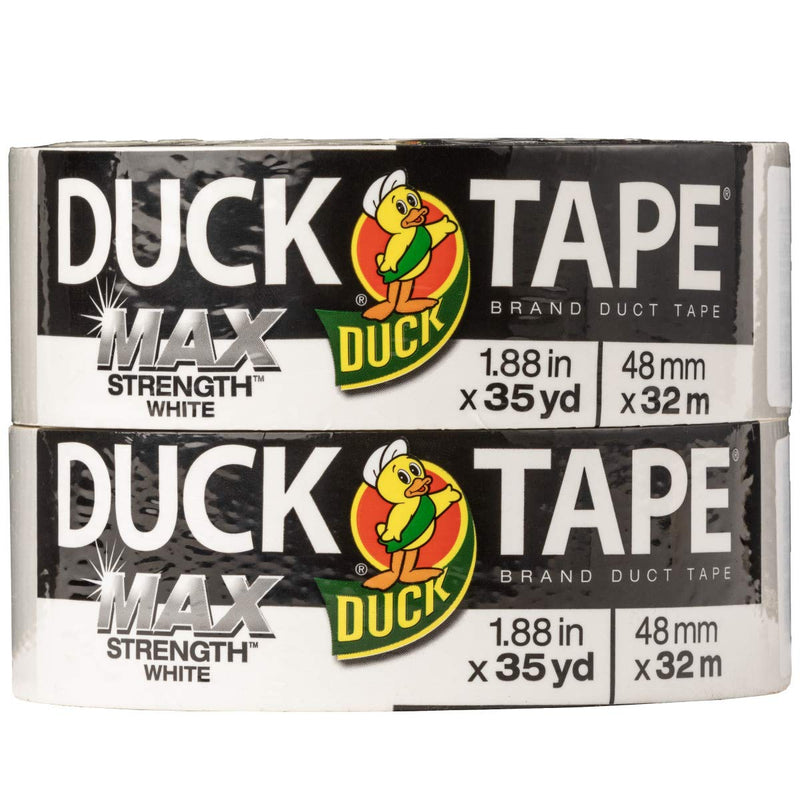 Duck Max 287315 Tape, White