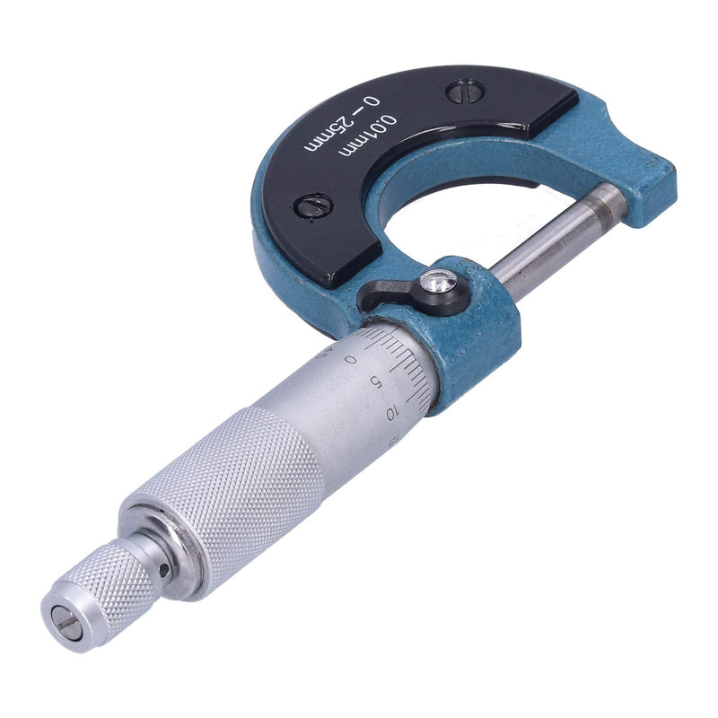 Jazar Dial Caliper, Micrometer Calipers, with Carry Box Portable 0‑25MM for Paper Industry