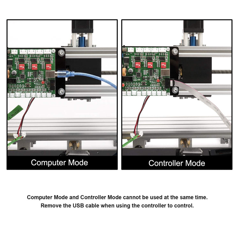 CNC Offline Controller, Offline Control Module with Touchscreen LCD GRBL Control for FoxAlien 3018-SE, Masuter, LE-4040 CNC Router Engraving Machine