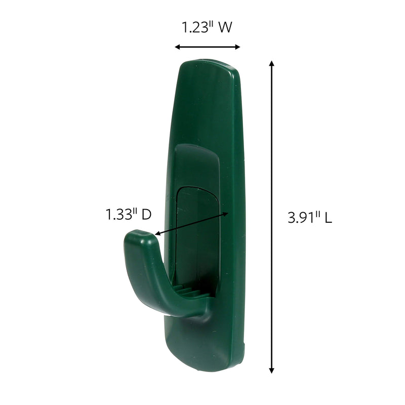 Command Large Green Utility Hook, Indoor Use 1 Hook