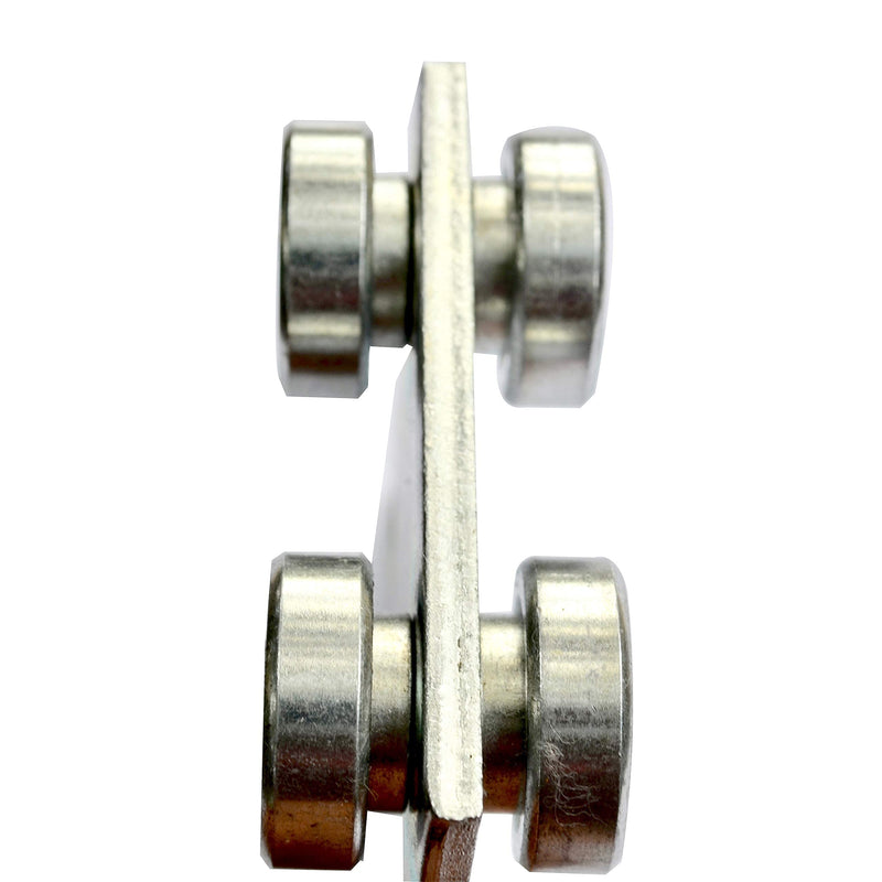 Andustrial - Four Bearing Trolley Assembly is Made with Hot-Rolled Carbon Steel (1) 1
