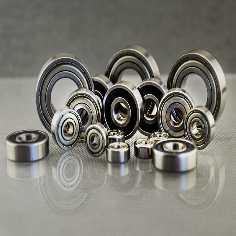 uxcell 6802ZZ Deep Groove Ball Bearing Double Shield 6802-2Z 1080802, 15mm x 24mm x 5mm Carbon Steel Bearings (Pack of 8) 15mmx24mmx5mm