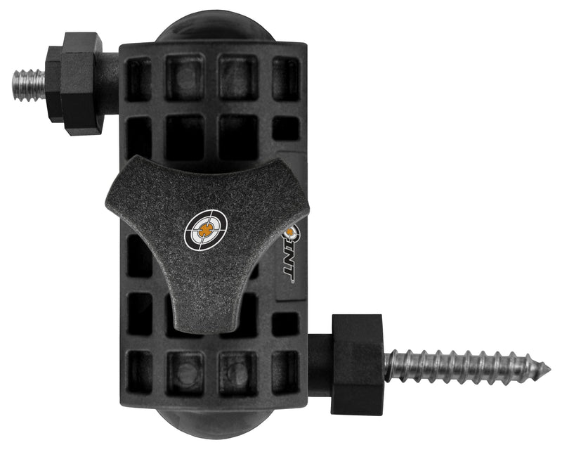SPYPOINT MA-500 Fully Adjustable Trail Camera Mounting Arm Double Swivel Tilt | Pan Tilt Camera Mount for Positioning Trail Cameras ¼-20 Tripod Mount | Wood Screw Anchor Cams Mounting
