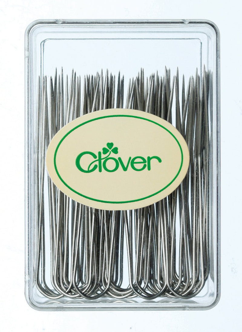 Clover 3163 Fork Blocking 40 Count U-Pins, 1-3/4-Inch