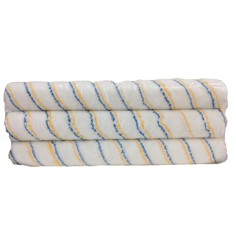 True Blue 18" Professional Paint Roller Covers, Best for All Types of Paint (3, 3/8" Nap)