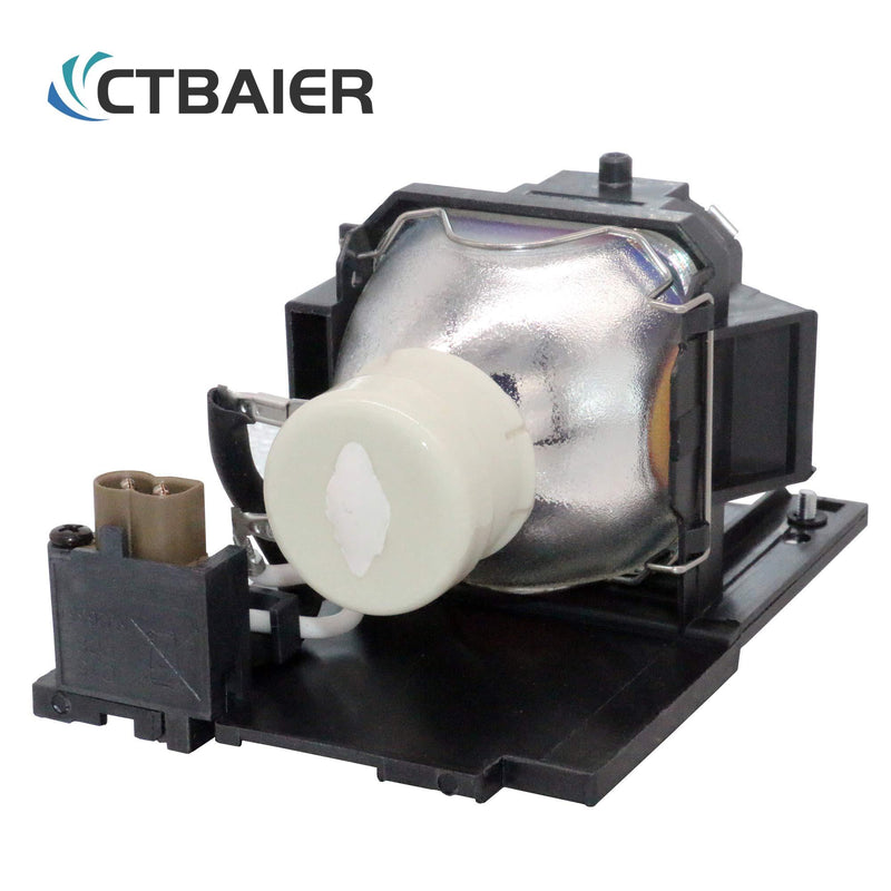 CTBAIER DT01021 Projector Lamp with Housing for Hitachi CP-X2010N CP-X2011N CP-X2010 CP-X2514WN CP-X2510 CP-X2510N CP-X3011 CP-X4014WN CP-X4011N CP-X2011 Replacement Projector Lamp