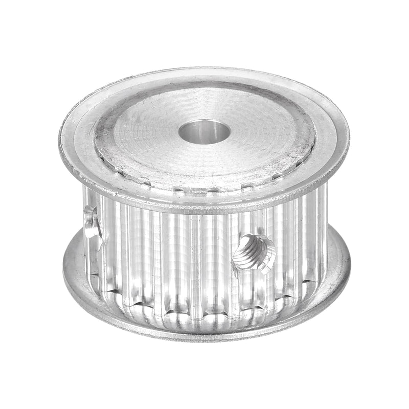 MECCANIXITY 5M 20Teeth Timing Pulley Synchronous Wheel Timing Belt Drive Without Step 5mm Pitch 5mm Bore for Belt, 3D Printer, CNC
