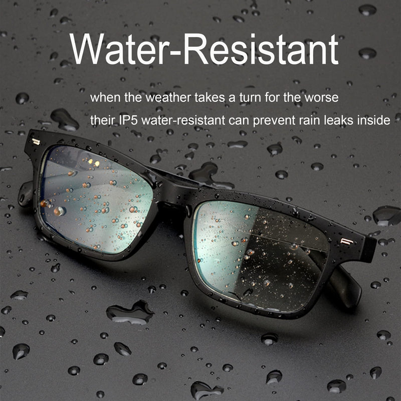 Meagtlva Smart Glasses for Men&Women Wireless Bluetooth Sunglasses Open Ear Music&Hands-Free Calling,Polarized Lenses,IP5 Water-Sweat Proof for Bluetooth Dvieces KY-B