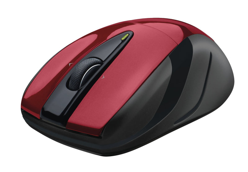 Logitech Wireless Mouse M525 - Red/Black Standard Packaging