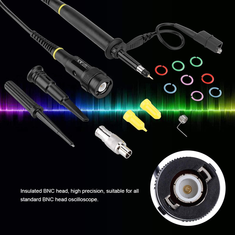 P4250 Oscilloscope Probe High-Voltage Probe Oscilloscope Probe BNC Oscilloscope Scope Clip Probe Test Lead Kit