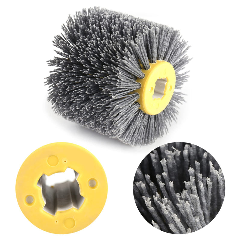 Sanding belt brush, Far Tools sanding roller wood, Fartools brush 120, satin roller, polishing wheel for wire drawing, polishing wheel for abrasives, polishing wheel, grit number 120
